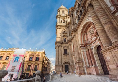 Malaga, Costa del Sol, Spain. Cathedral. by Unbekannt Unbekannt